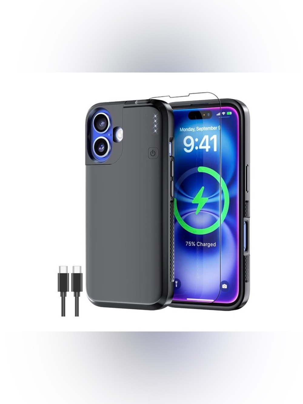 Newer Batter Case for iPhone 16 plus